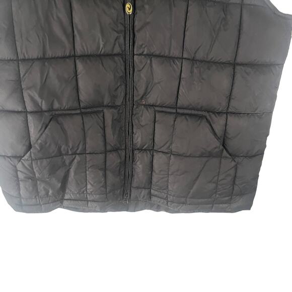 Roper Range Gear Men's Big & Tall Size 2XL Black Puffer Outdoor Vest - Picture 3 of 8